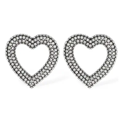 Heart 2.0 Brass Earrings