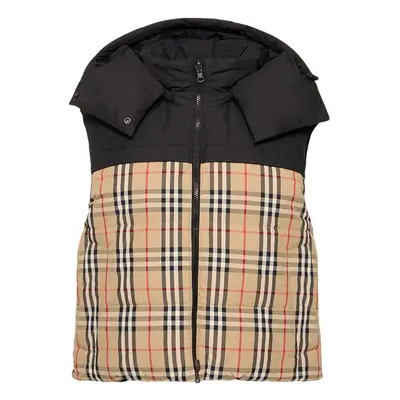 Coles Check Print Hooded Padded Vest