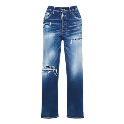 Denim-jeans Zum Schnüren „boston“