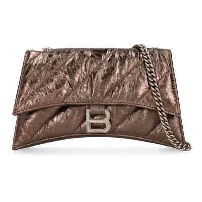 S Crush Quilted Leather Shoulder Bag