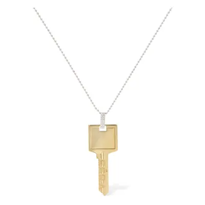 Halskette Aus 18kt Gold Mit Diamanten „key“