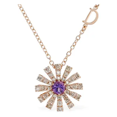 Margherita Amethyst & Diamond Necklace