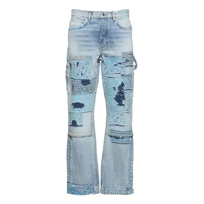 Carpenter-jeans Mit Bandana-patchwork