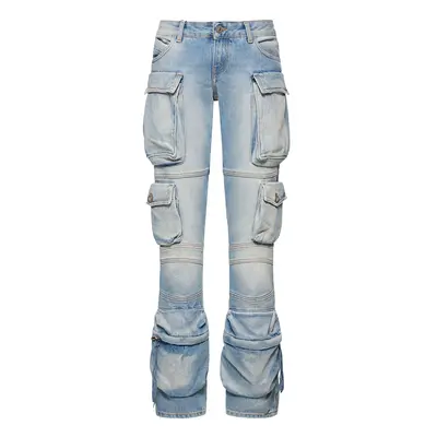Cargo-jeans Aus Denim Mit Tiefer Taille „essie“