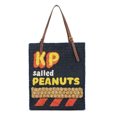 Raffia-tragetasche „kp Peanuts“
