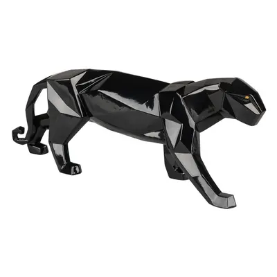 Glazed Panther Figurine
