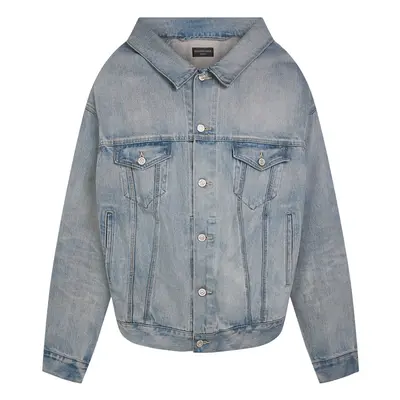 Jacke Aus Baumwolldenim