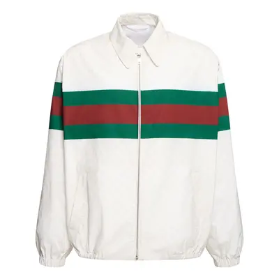 Jacke Aus Baumwolle Mit Webdetails „gucci 1921“