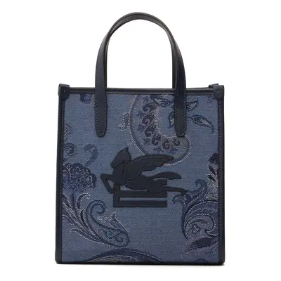 Kleine Tasche Aus Denimjacquard „love Trotter“