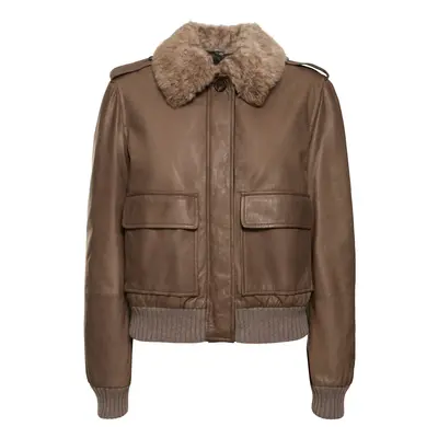 Lederjacke Mit Pelzkragen