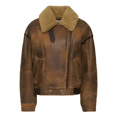 Jacke Aus Leder Und Shearling „lakota“