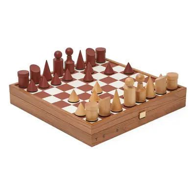 Terrakotta-holz-schach-set