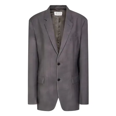 Blazer Aus Wolle Und Mohair