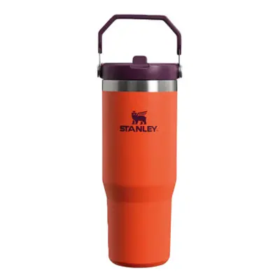 Stanley IceFlow Flip Becher mit Strohhalm - Tigerlily, 0,89 L