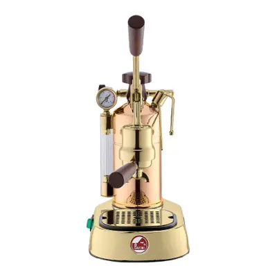 La Pavoni Professional Rame Gold Espressomaschine mit Hebel - Edelstahl