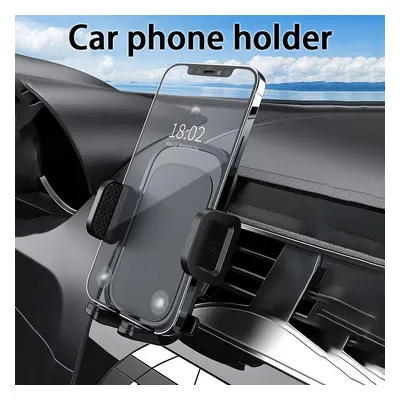 TEMU 1pc Car Air Outlet Mobile Phone Holder Car Holder Fixing Clip Black Car Phone Holder Car Ce