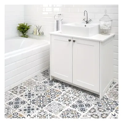 TEMU 10pcs Waterproof Non-slip Tile Stickers For Bathroom, Toilet, Kitchen, Bedroom, Living Room