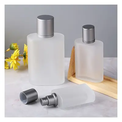 TEMU 30ml Screw Mouth Frosted Glass Perfume Bottle Liquid Spray Bottle Empty Bottle 50ml Sub-bot