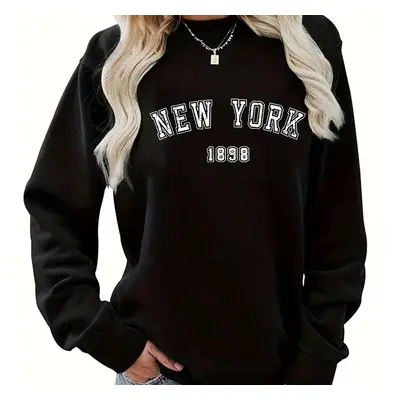 TEMU New Pullover Sweatshirt, Long Sweatshirt For Fall & , Women's Clothing