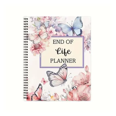 End-of- Organizer Notebook - Guided Final Arrangements & Wishes Workbook For Adults, English Lan