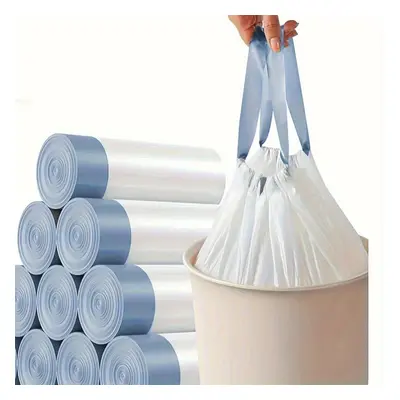 TEMU Pcs Drawstring Garbage Bags - Disposable Kitchen, Bathroom, And Living Room Bags - Multi-pu