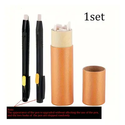 White And Black Sewing Marking Pens: Set Of Reusable, Heat-fusible Sewing Markers For Precise Me