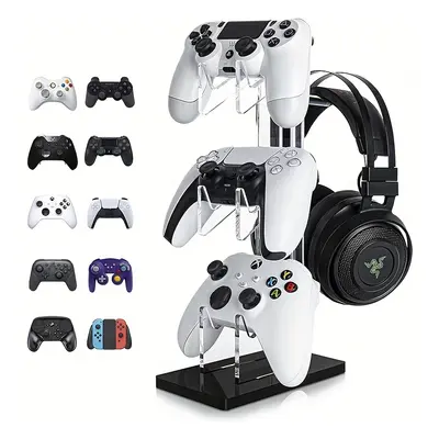 1pc Universal Gamepad And Headset Holder, In Gamepad Holder, Storage Organizer For Ps5, Ps4, One