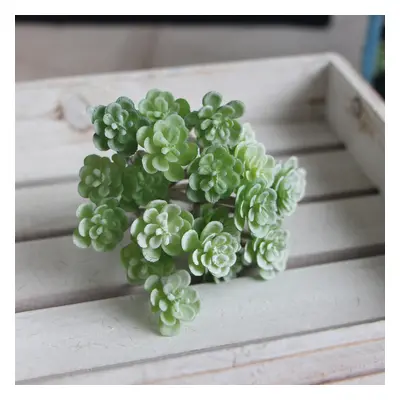 TEMU 1pc 24-head Artificial Succulent Plant For Diy Flower Arrangements And Home Decor - Realist