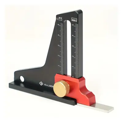 TEMU Taimimei Woodworking Height - Cnc-machined, Measuring Tool, Anodized Aluminum Alloy For Tab