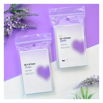 Set Of High- Korean Style Card Sleeves, 56x87mm - Mini Cards, For Protecting Kpop Photos And Alb