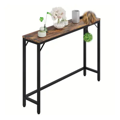 TEMU Entrance Table, Sofa Table - Retro, Suitable For Living Room, Foyer, Behind The Sofa.