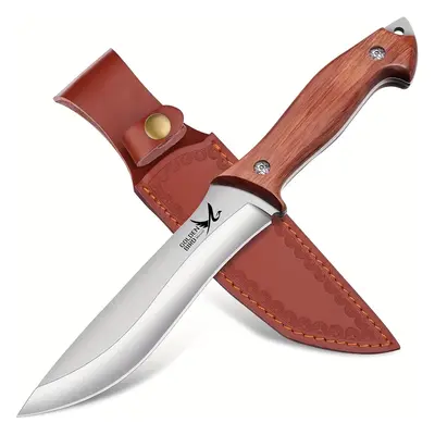 Survival Knife Outdoor Full Tang 14.5 Cm Knife Fixed Blade With Sheath Sharp Bushcraft Knife Out