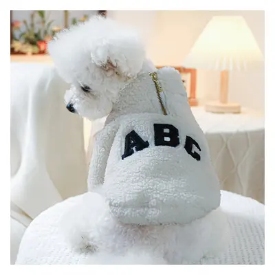 Pet Clothes, Letter Graphic Dog Sweater, Soft Warm Puppy Sweatshirt For Autumn And Winter Small 