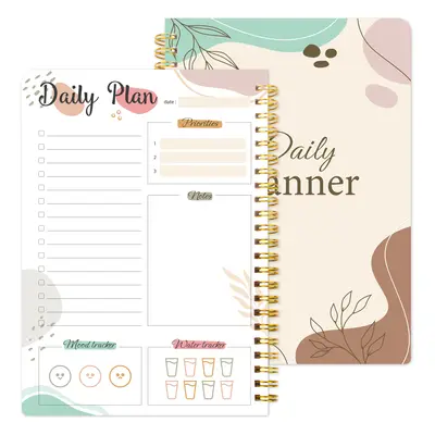 TEMU Stay Organized & On Track: 1pc Daily Planner Undated To-do List Notebook With Priorities, N