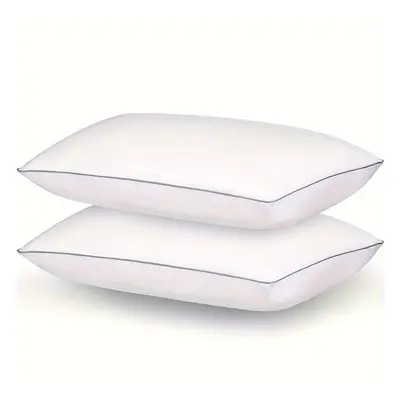 2/4pcs Luxury Gel Pillows - Cooling & Supportive, Soft Down Alternative, Ideal For All Sleep , B