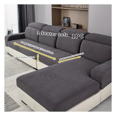 1pc Sofa Cover, Stretch Sofa Slipcover, Dust-proof, Seasons Universal Jacquard Couch Cover Furni