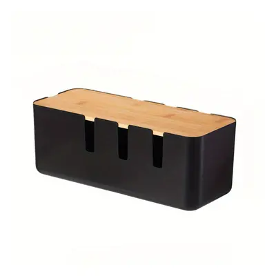 TEMU Cable Organizer Box For Plugs, & Wires - Living Room, Office, Or Bedroom Storage, Cable Sto