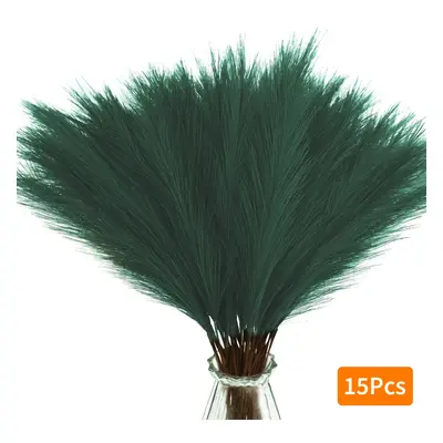 TEMU 15pcs Pampas Grass - Artificial Pampas Plant For Home Decor, Living Room, Occasion, Plastic