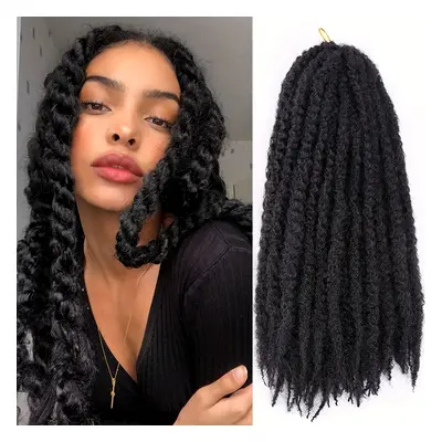 TEMU Twist Braiding Hair Inch Long Cuban Twist Hair Afro Twist Crochet Hair Synthetic Hair Exten