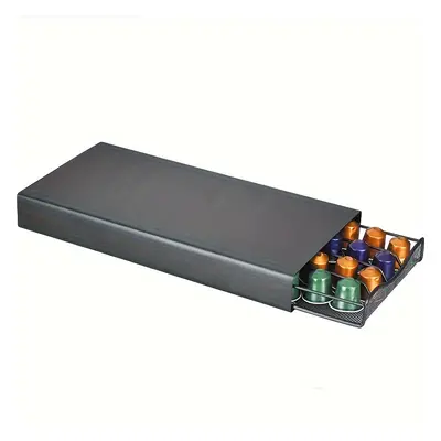 TEMU 1pc Coffee Capsule Holder Drawer Type Small Coffee Capsule Storage Rack Coffee Shop Capsule
