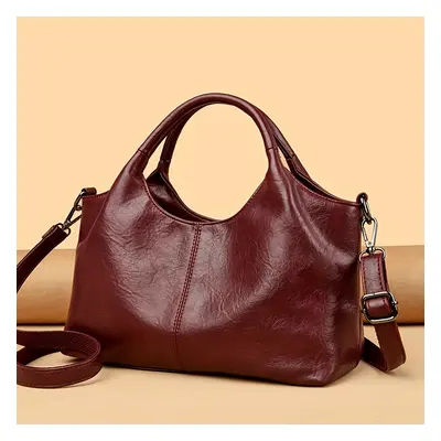 TEMU Handbag Tote Bag High-quality Pu Women's Hand Carry Simple Casual Shoulder Bag Banquet Shop