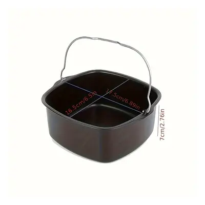TEMU Metal Cake Baking Tray Basket For Airfryer, Dish Pan, Pizza Plate, And Cake Tools