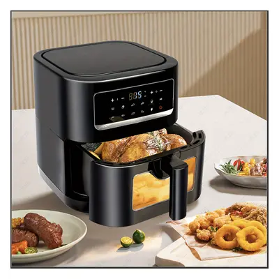 TEMU Air Fryer Vision, 7l Large Airfryer, Functions, Air Fry, , Bake, Dehydrate, And More, Quiet