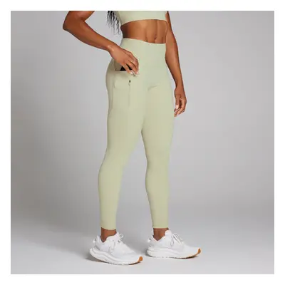 MP Damen Velocity Best Leggings – Warmes Salbeigrün