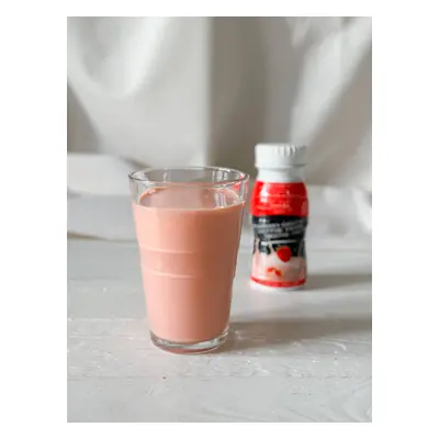 Protein-Smoothie mit Erdbeeren (1 Portion)