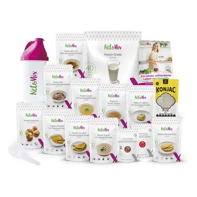 Ketogene Diät für 4 Wochen 1. Shake-Aroma: Kaffee, 2. Shake-Aroma: Schokolade