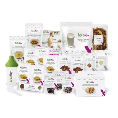 Keto-Diät für Männer – 2 Wochen 1. Shake-Aroma: Erdbeere, 2. Shake-Aroma: Schokolade