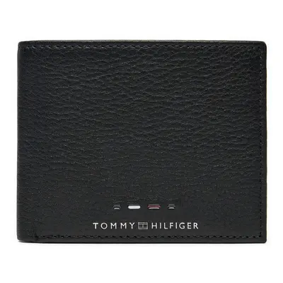 Kleine Herren Geldbörse Tommy Hilfiger Th Premium Mini Cc Wallet AM0AM12781 Schwarz