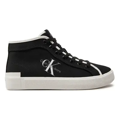 Sneakers Calvin Klein Jeans Skater Vulcanized High Cs Ml Mr YW0YW01454 Schwarz