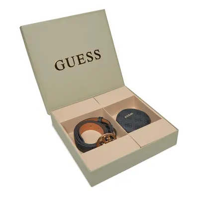 Gürtel und kleine Gürteltasche Set Guess GFBOXW P4101 Schwarz